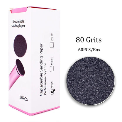 60 stk. slipeskiver Inovarec™ til elektrisk fothornfjerner